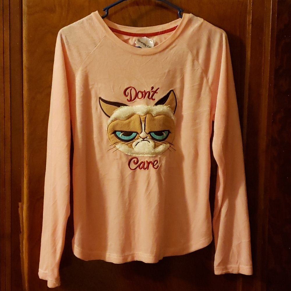 Grumpy Cat Silk Shirt